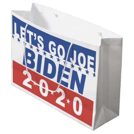 Laten we Joe Biden 2020 kiezen Groot Cadeauzakje (Voorkant Gekanteld)