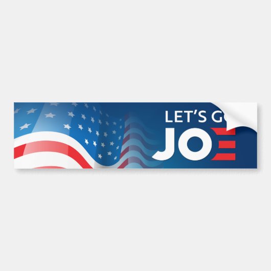 Laten we Joe gaan! Biden President 2020 - Anti-Tru Bumpersticker (Voorkant)