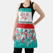 Laten we Jolly Christmas Schort (Insitu)