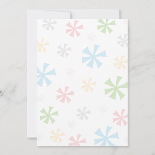 Laten we Jolly uitnodigen Kaart (Achterkant)