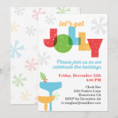 Laten we Jolly uitnodigen Kaart (Voorkant / Achterkant)