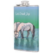 Laten we Joy Drinken Heupfles (Links)