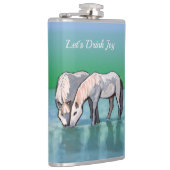 Laten we Joy Drinken Heupfles (Rechts)