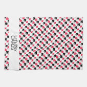 Laten we Kaarten keukenhanddoek afspelen (Horizontaal)