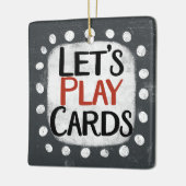 Laten we Kaarten Ornament spelen (Links)