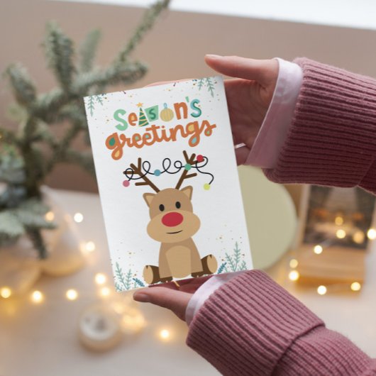 Laten we kerst Kaart eten