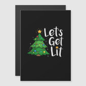 Laten we Kerstboomlichten Aansteken Grappige Klass (Voorkant / Achterkant)
