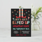 Laten we kerstcadeautje opknappenKerst-cocktailPar Kaart (Staand voorkant)