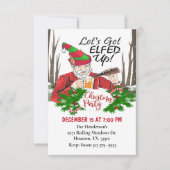 Laten we kerstfeestvieren opknappen kaart (Voorkant)