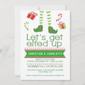 Laten we kerstfeestvieren opknappen kaart (Voorkant)