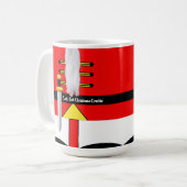 Laten we kerstkraker maken. koffiemok (Voorkant links)