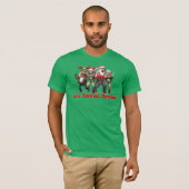 Laten we Kerstmis vieren T-shirt (Voorkant volledig)