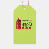 Laten we ketchup inhalen cadeaulabel (Achterkant)