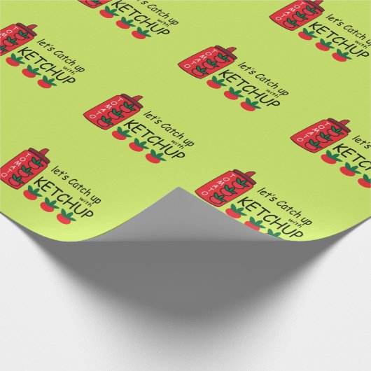Laten we ketchup inhalen cadeaupapier (Hoek)