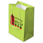 Laten we ketchup inhalen medium cadeauzakje (Achterkant Gekanteld)