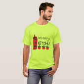 Laten we ketchup inhalen t-shirt (Voorkant volledig)