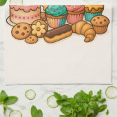 Laten we keukenhanddoek bakken (Gevouwen)