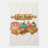 Laten we keukenhanddoek bakken (Verticaal)