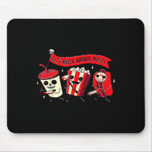 Laten we kijken Horror Films Fun Halloween Kostuum Muismat