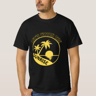 Laten we kijken naar de Sunrise T-Shirt Summer Ret