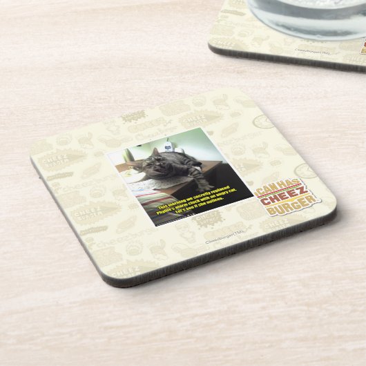 Laten we kijken of ze merkt. bier onderzetter (Linkerzijde)