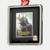 Laten we kijken of ze merkt. metalen ornament (Links)