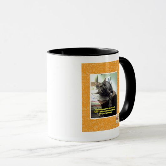 Laten we kijken of ze merkt. mok (Voorkant rechts)