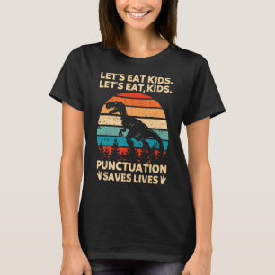 Laten we Kinder beknotting eten en levens redden v T-shirt