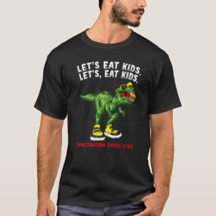 Laten we Kinder beknotting opeten en levens redden T-shirt