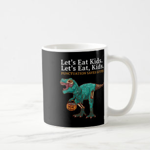 Laten we Kinderen Dinosaurus Zombie Sinterklaas Di Koffiemok