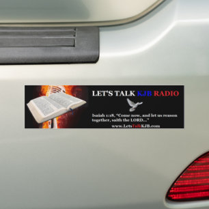 Laten we KJB Bumpersticker spreken