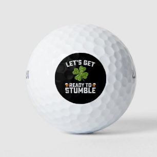 Laten we klaar zijn om grappige St Patrick's Day t Golfballen