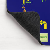 Laten we klaar zijn om te bellen muismat (Hoek)