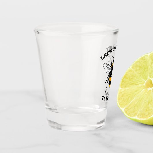 Laten we klaar zijn om te buigen shot glas (Links)