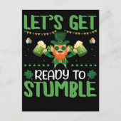 Laten we klaar zijn om te stompen briefkaart (Voorkant)