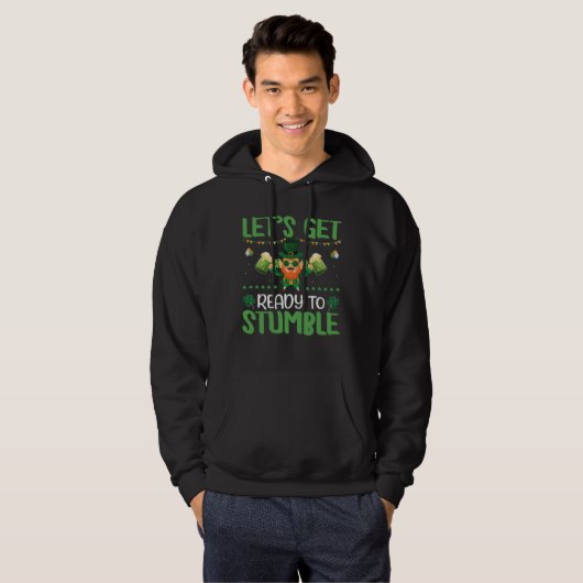 Laten we klaar zijn om te stompen hoodie (Voorkant volledig)