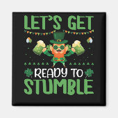 Laten we klaar zijn om te stompen magneet (Voorkant)