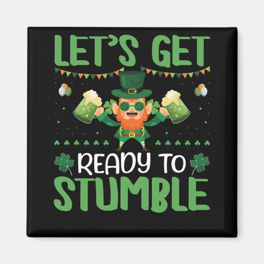 Laten we klaar zijn om te stompen magneet (Voorkant)