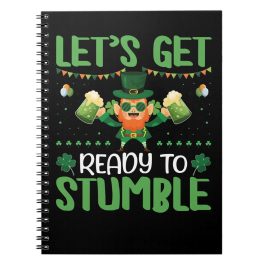 Laten we klaar zijn om te stompen notitieboek (Voorkant)