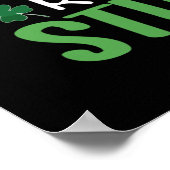 Laten we klaar zijn om te stompen poster (Hoek)