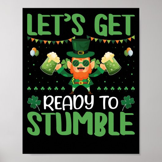 Laten we klaar zijn om te stompen poster (Voorkant)