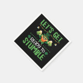 Laten we klaar zijn om te stompen servet (Hoek)