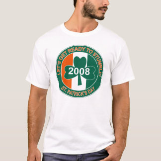 Laten we klaar zijn om te stompen t-shirt
