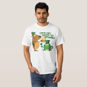 Laten we klaar zijn om te stompen t-shirt (Voorkant volledig)