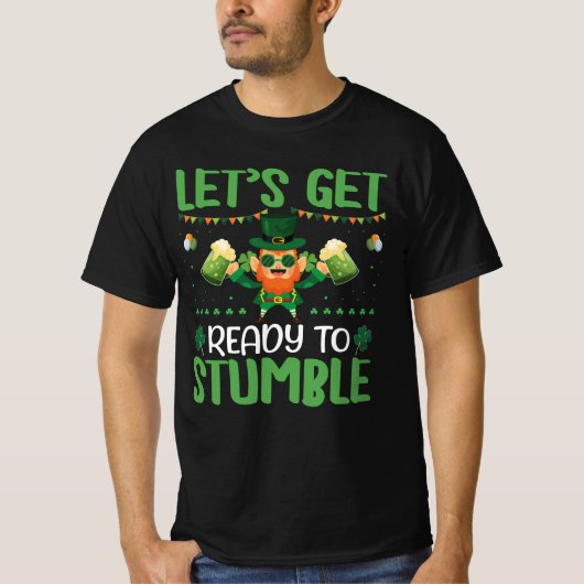 Laten we klaar zijn om te stompen t-shirt (Voorkant)