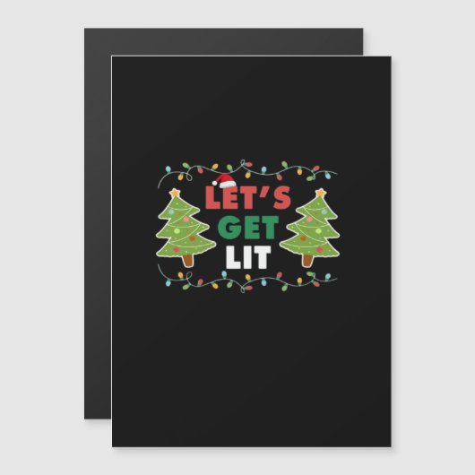 Laten we Klassieke Retro Grafiek Oplichten (Voorkant / Achterkant)