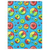 Laten we knallen | Disc Golf thema Klembord (Achterkant)