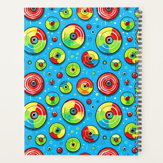 Laten we knallen | Disc Golf thema Planner (Achterkant)