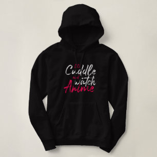 Laten we knuffelen en anime kijken - Funny Otaku Hoodie