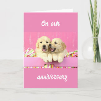 "LATEN WE KNUFFELEN" OP ONS JUBILEUM KAART